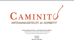 Desktop Screenshot of caminito.fi