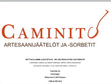 Tablet Screenshot of caminito.fi